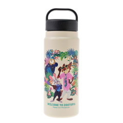 Japan Disney Store Stainless Steel Tumbler with Handle - Zootopia 2 : Tropical