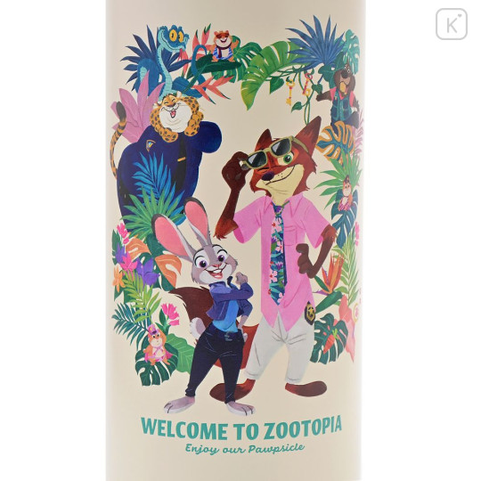 Japan Disney Store Stainless Steel Tumbler with Handle - Zootopia 2 : Tropical - 3