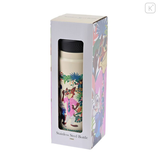 Japan Disney Store Stainless Steel Tumbler with Handle - Zootopia 2 : Tropical - 6