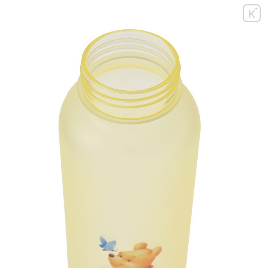 Japan Disney Store Water Bottle 590ml - Pooh : Butterfly Yellow - 6