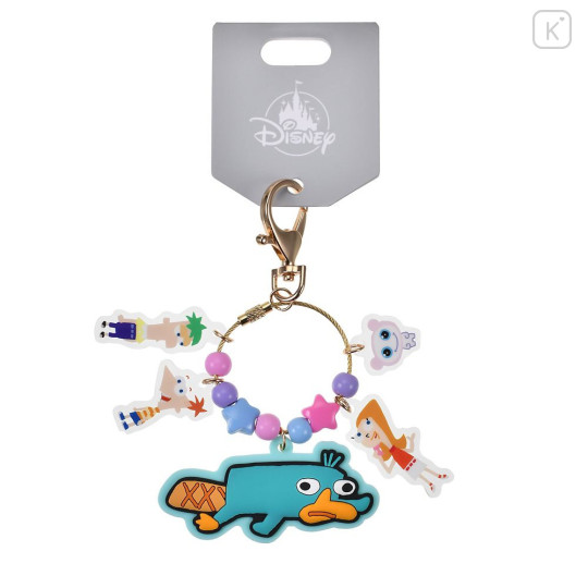 Japan Disney Store Wire Key Ring Charm Keychain - Perry the Platypus : Phineas and Ferb - 2