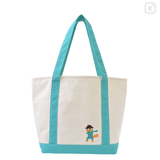 Japan Disney Store Tote Bag - Perry the Platypus : Phineas and Ferb Where is Perry - 4