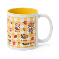 Japan Sanrio Ceramic Mug - Corocorokuririn : The Whole Family Gather