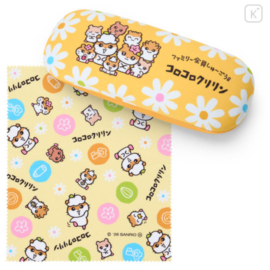 Japan Sanrio Glasses Case - Corocorokuririn : The Whole Family Gather - 1