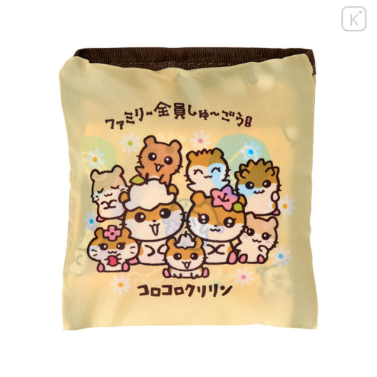 Japan Sanrio Eco Shopping Bag With Pocket - Corocorokuririn : The Whole Family Gather - 2