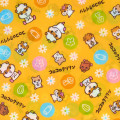 Japan Sanrio A4 Clear Folder - Corocorokuririn : The Whole Family Gather Orange - 4