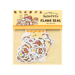 Japan Sanrio Flake Seal Pack - Corocorokuririn : The Whole Family Gather