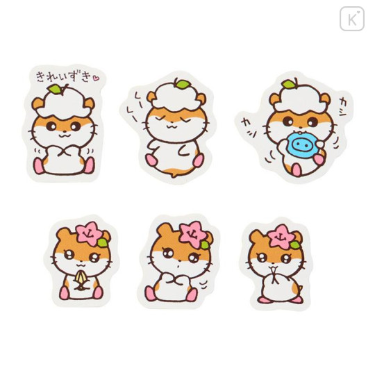 Japan Sanrio Flake Seal Pack - Corocorokuririn : The Whole Family Gather - 4