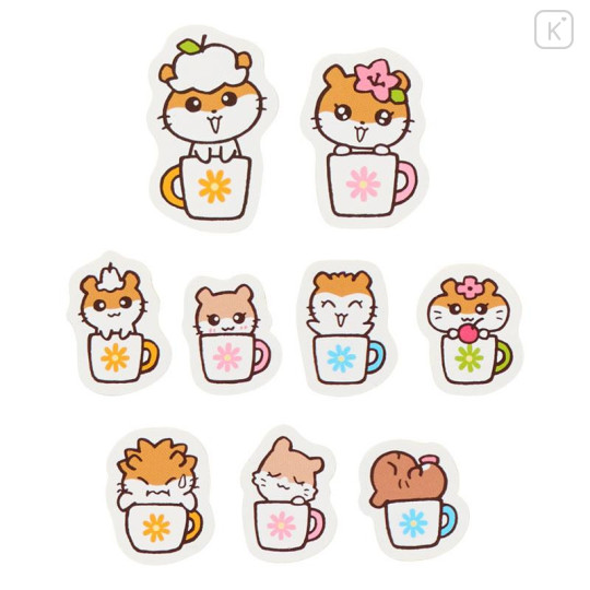 Japan Sanrio Flake Seal Pack - Corocorokuririn : The Whole Family Gather - 5