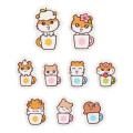 Japan Sanrio Flake Seal Pack - Corocorokuririn : The Whole Family Gather - 5
