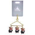 Japan Disney Store Swaying Keychain - Zootopia : Phineas and Ferb Lemming Businessman Figure - 2