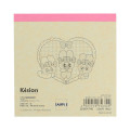 Japan Esther Bunny Square Memo - Esther Bunny Little White - 2