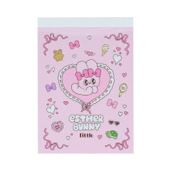 Japan Esther Bunny Mini Notepad - Esther Bunny Little Pink