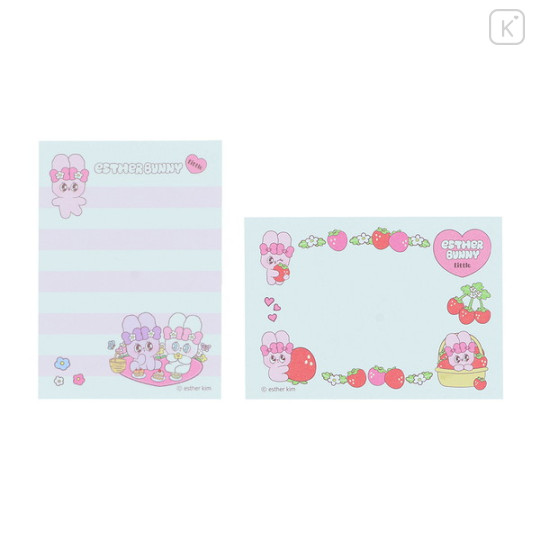 Japan Esther Bunny Mini Notepad - Esther Bunny Little White - 3