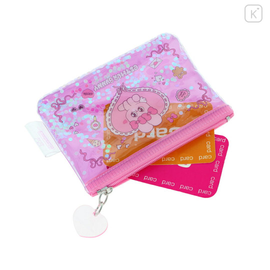 Japan Esther Bunny Sequined Mini Pouch - Esther Bunny Little Pink - 3