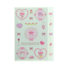 Japan Esther Bunny 5 Pockets A4 Clear File - Esther Bunny Little White