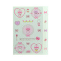 Japan Esther Bunny 5 Pockets A4 Clear File - Esther Bunny Little White - 1
