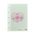 Japan Esther Bunny 5 Pockets A4 Clear File - Esther Bunny Little White - 2
