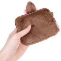 Japan Monchhichi Plush Pass Case Card Holder Pouch - Monchhichi-chan : Face - 2