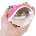 Japan San-X Triangular Mini Pouch - Rilakkuma : Pure Gummy Grape Pink - 3