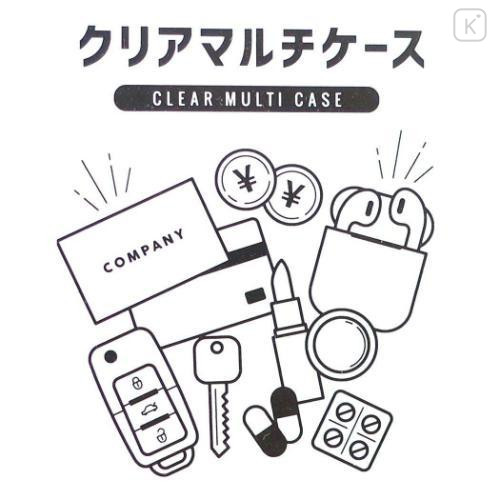 Japan Osamu Goods Clear Multi Case (SS) - Cat - 4