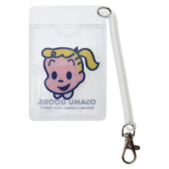 Japan Osamu Goods Pass Case Card Holder with Coil - Girl Jill