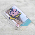 Japan Osamu Goods Pass Case Card Holder with Coil - Girl Jill - 3