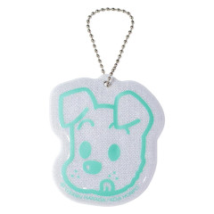 Japan Osamu Goods Reflector Keychain - Dog Green