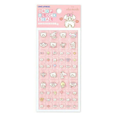 Japan Mikko Illustrations Drop Block Seal - Lil ala mode : Mousse & Cammy