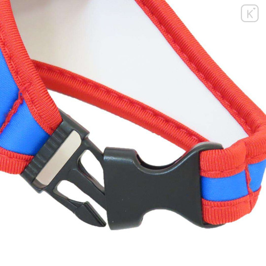 Japan Osamu Goods Plastic Bottle Holder Carrier - Girl Jill & Cat Blue - 3