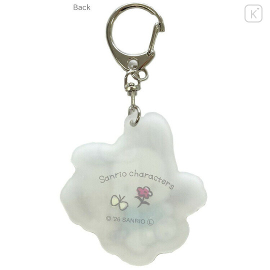 Japan Sanrio Glow-in-the-Dark Luminous Acrylic Keychain - Pochacco : Playing in the field - 2