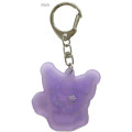 Japan Sanrio Glow-in-the-Dark Luminous Acrylic Keychain - Kuromi : Playing in the field - 2