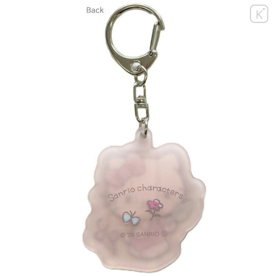 Japan Sanrio Glow-in-the-Dark Luminous Acrylic Keychain - Hello Kitty : Playing in the field - 2