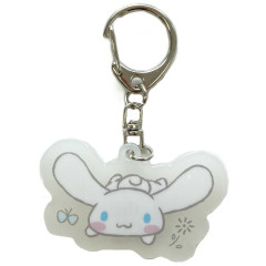 Japan Sanrio Glow-in-the-Dark Luminous Acrylic Keychain - Cinnamoroll : Playing in the field