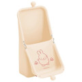 Japan Miffy Airpita Pencil Case Pen Pouch - Miffy : Flower Light Orange - 2