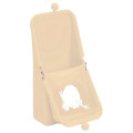 Japan Moomin Airpita Pencil Case Pen Pouch - Moomintroll : Grumpy Beige - 2