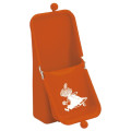 Japan Moomin Airpita Pencil Case Pen Pouch - Little My : Flower Red - 2