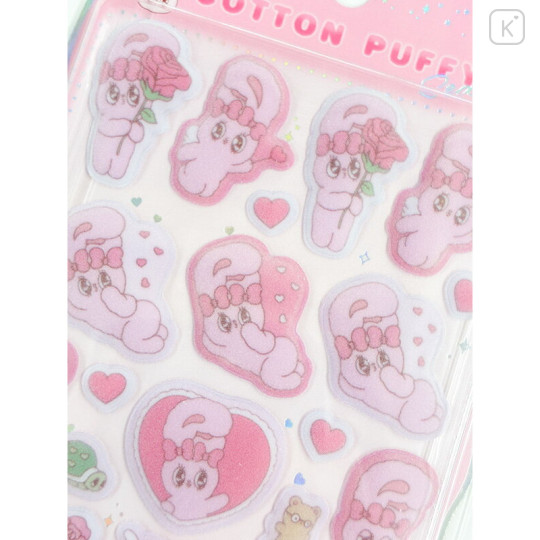 Japan Esther Bunny Cotton Puffy Seal - Ribbon - 2