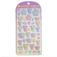 Japan Monchhichi Cotton Puffy Seal - Monchhichi-chan & Monchhichi-kun : Sweet
