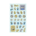 Japan Peanuts Flocky Sticker - Snoopy & Woodstock - 2
