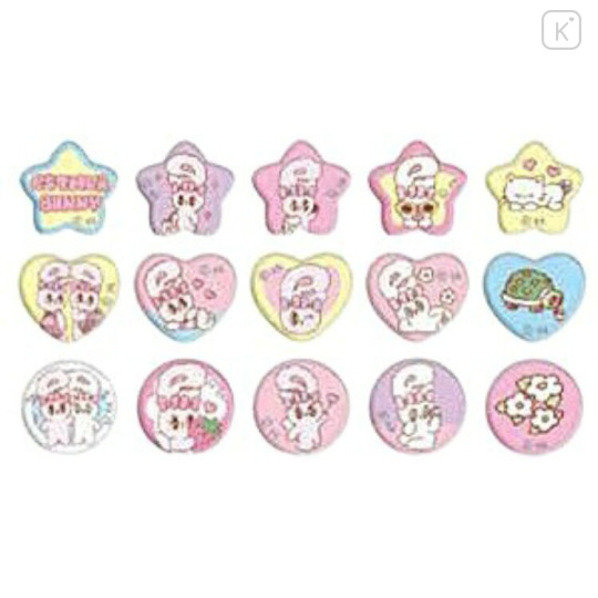 Japan Esther Bunny Marble Sticker Flakes - Group - 2