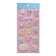Japan Nandemo Ikimono × Sanrio Puffy Sticker