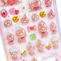 Japan Monchhichi Uruchuru Pop Seal - Monchhichi-chan & Monchhichi-kun : Stylish - 2