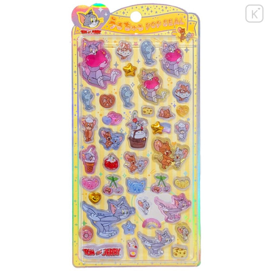 Japan Tom and Jerry Uruchuru Pop Seal - Tom & Jerry - 1