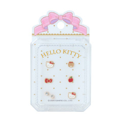 Japan Sanrio Original Earrings Set - Hello Kitty