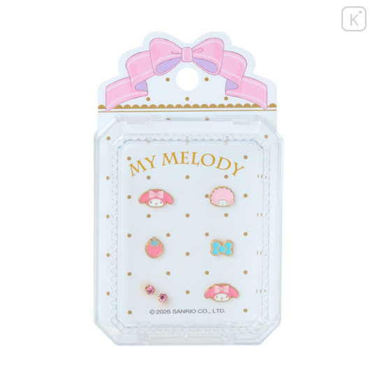 Japan Sanrio Original Earrings Set - My Melody - 1