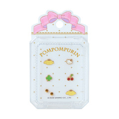 Japan Sanrio Original Earrings Set - Pompompurin