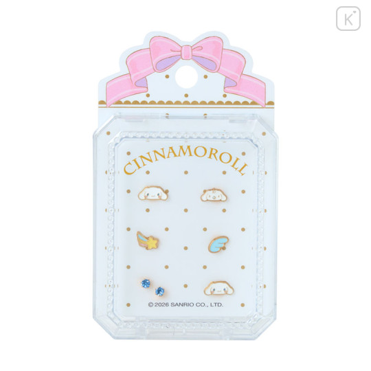 Japan Sanrio Original Earrings Set - Cinnamoroll - 1