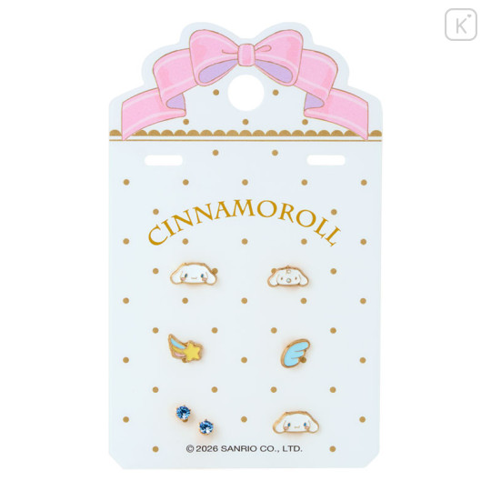 Japan Sanrio Original Earrings Set - Cinnamoroll - 2