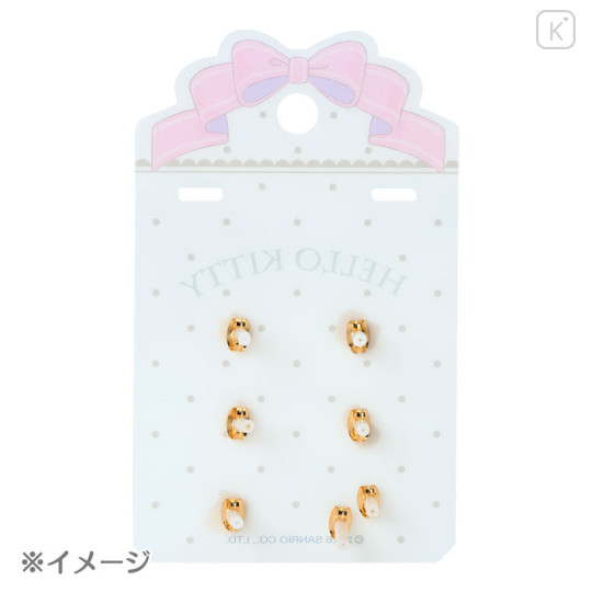 Japan Sanrio Original Earrings Set - Hangyodon - 3